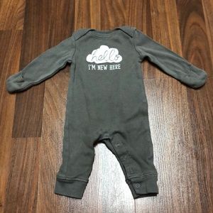 Newborn footie pajamas